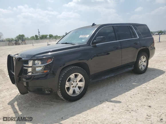 2017 Chevrolet Tahoe Commercial with VIN 1GNLCDEC4HR370753, listed as a Copart auction lot 51848465 with 170,898 mi miles and Salvage Title. Bid and sale history available at carsss.com. Image 1.