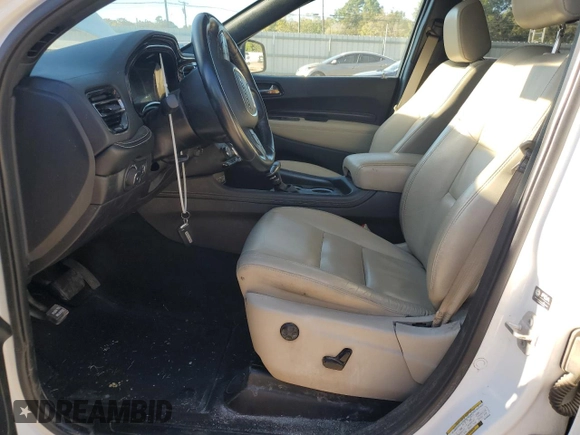 2022 Dodge Durango GT Plus with VIN 1C4RDJDG4NC205948, listed as a Copart auction lot 75867294 with 68,612 mi miles and Salvage title. Bid and sale history available at DreamBid. Image 7.