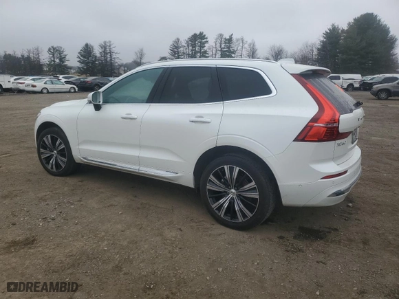 2022 Volvo XC60 Inscription with VIN YV4L12RL4N1088780, listed as a Copart auction lot 48810255 with 0 mi miles and Salvage Title. Bid and sale history available at carsss.com. Image 2.