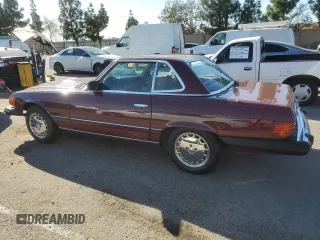 1984 Mercedes-Benz 380 with VIN WDBBA45A9EA015708, listed as a Copart auction lot 81719654 with 175,219 mi miles and Clean Title. Bid and sale history available at carsss.com. Image 2.