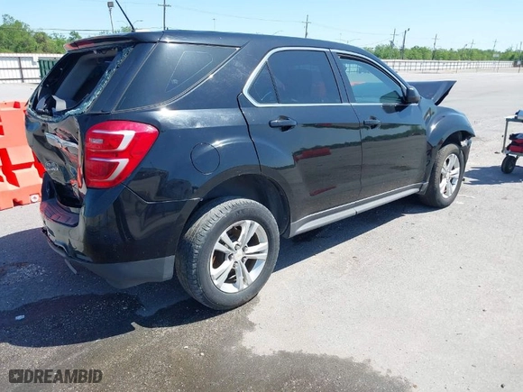 2017 Chevrolet Equinox LS with VIN 2GNALBEK1H1544841, listed as a IAAI auction lot 41974811 with 133,219 mi miles. Bid and sale history available at carsss.com. Image 4.