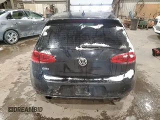 2015 Volkswagen Golf GTI S with VIN 3VWTT7AU7FM026449, listed as a Copart auction lot 49981315 with 150,760 mi miles and Salvage Title. Bid and sale history available at carsss.com. Image 6.