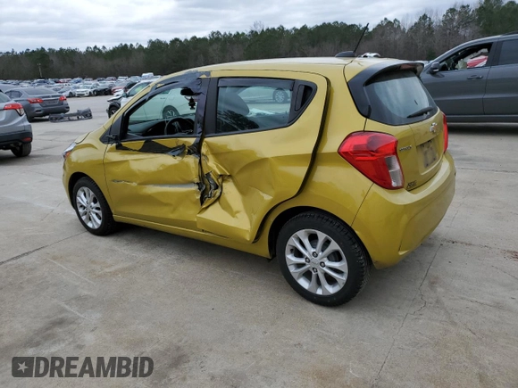 2022 Chevrolet Spark 1LT with VIN KL8CD6SA4NC027906, listed as a Copart auction lot 44465105 with 81,431 mi miles and Salvage Title. Bid and sale history available at carsss.com. Image 2.