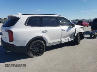 2021 Kia Telluride EX with VIN 5XYP3DHC3MG136781, listed as a Copart auction lot 47560575 with 59,247 mi miles and Salvage Title. Bid and sale history available at DreamBid. Image 3.