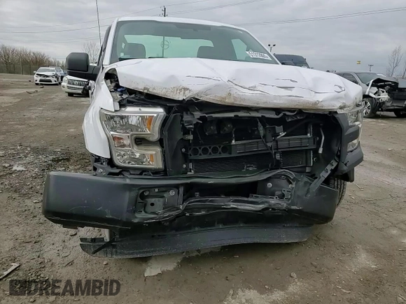 2016 Ford F-150 XL with VIN 1FTMF1C85GKD04074, listed as a Copart auction lot 51312805 with 76,934 mi miles and Salvage Title. Bid and sale history available at DreamBid. Image 11.