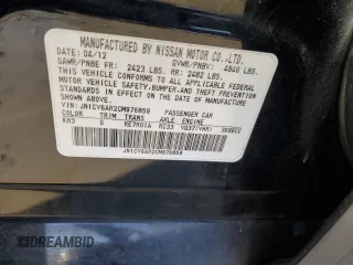 2012 Infiniti G37 x with VIN JN1CV6AR2CM976859, listed as a Copart auction lot 53713895 with 221,583 mi miles and Clean Title. Bid and sale history available at carsss.com. Image 12.
