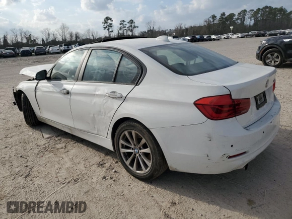 2017 BMW 3 Series 320i with VIN WBA8E1G35HNU16356, listed as a Copart auction lot 44408015 with 153,438 mi miles and Salvage Title. Bid and sale history available at carsss.com. Image 2.