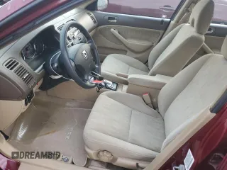 2004 Honda Civic EX with VIN 2HGES26764H537541, listed as a Copart auction lot 60645135 with 142,887 mi miles and Salvage title. Bid and sale history available at DreamBid. Image 7.
