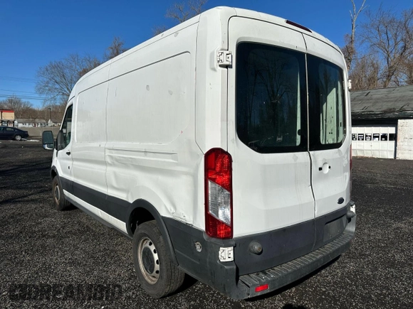 2015 Ford Transit Cargo with VIN 1FTYR2CM4FKA37827, listed as a Copart auction lot 47577575 with 150,344 mi miles and Clean title. Bid and sale history available at DreamBid. Image 2.