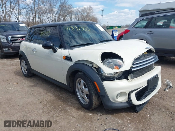 2011 MINI Hardtop with VIN WMWSU3C58BT184415, listed as a IAAI auction lot 41891353 with 149,533 mi miles and . Bid and sale history available at DreamBid. Image 1.