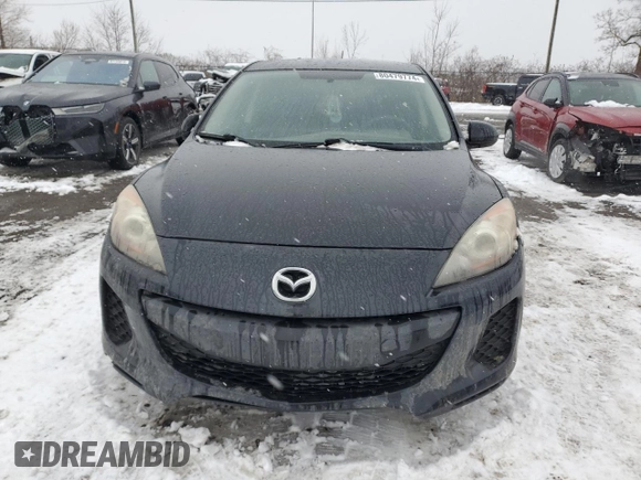 2013 Mazda 3 GX with VIN JM1BL1KF1D1729468, listed as a Copart auction lot 80479774 with 236,513 mi miles and Salvage Title. Bid and sale history available at carsss.com. Image 5.