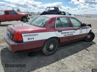 2009 Ford Police Interceptor with VIN 2FAHP71V59X129891, listed as a Copart auction lot 56601354 with Not provided miles and Salvage title. Bid and sale history available at DreamBid. Image 3.