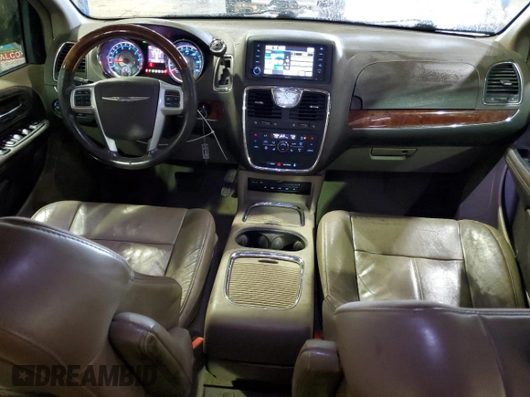 2013 Chrysler Town & Country Limited with VIN 2C4RC1GG0DR695275, listed as a Copart auction lot 49401005 with 182,802 mi miles and Clean Title. Bid and sale history available at carsss.com. Image 8.