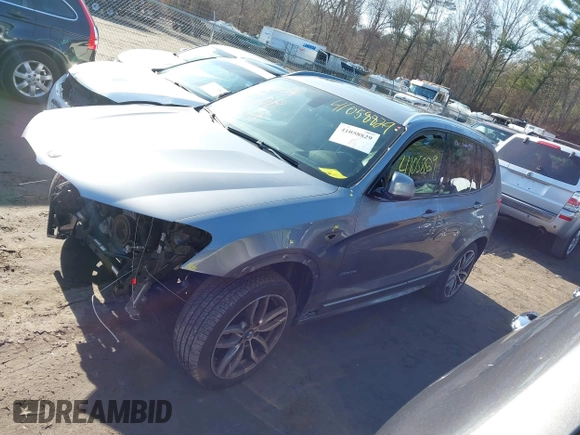 2017 BMW X3 xDrive35i with VIN 5UXWX7C53H0S18577, listed as a IAAI auction lot 41058829 with 127,549 mi miles and . Bid and sale history available at DreamBid. Image 14.