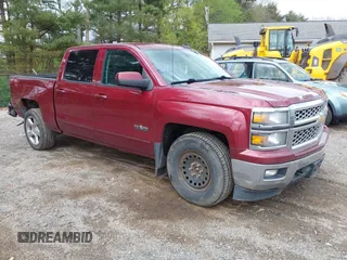 2015 Chevrolet Silverado 1500 LT with VIN 3GCUKREC5FG196217, listed as a IAAI auction lot 42130317 with 350,933 mi miles. Bid and sale history available at carsss.com. Image 1.
