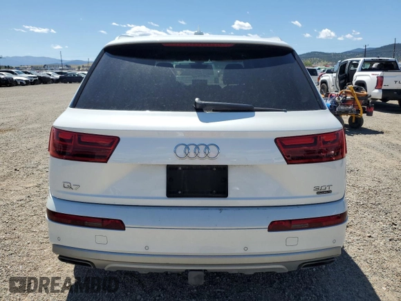 2017 Audi Q7 Premium Plus z VIN WA1LAAF71HD034452, wystawiony jako Copart lot #64116545 z przebiegiem 85 171 mil mil oraz Czysty tytuł • Clean title. Historia ofert i sprzedaży dostępna na DreamBid. Obrazek 6.