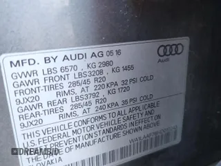 2017 Audi Q7 Premium Plus with VIN WA1LAAF76HD017243, listed as a Copart auction lot 61845915 with 140,865 mi miles and Clean title. Bid and sale history available at DreamBid. Image 13.
