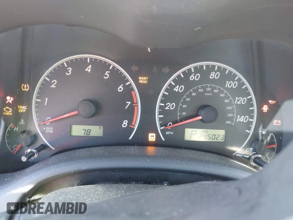 2013 Toyota Corolla L with VIN 2T1BU4EE2DC974695, listed as a IAAI auction lot 42115009 with 245,023 mi miles. Bid and sale history available at carsss.com. Image 7.