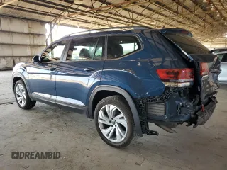 2021 Volkswagen Atlas SE z VIN 1V2JR2CA4MC598266, wystawiony jako Copart lot #54198515 z przebiegiem 72 249 mil mil oraz Szkoda całkowita • Salvage title. Historia ofert i sprzedaży dostępna na DreamBid. Obrazek 2.