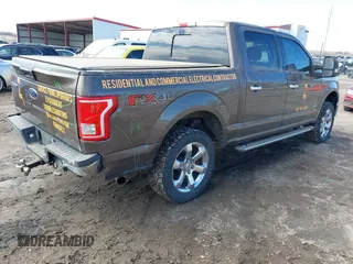 2015 Ford F-150 XLT with VIN 1FTEW1EG8FKE04306, listed as a IAAI auction lot 41864522 with 133,373 mi miles. Bid and sale history available at carsss.com. Image 4.