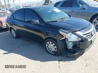 2015 Nissan Versa S Plus with VIN 3N1CN7AP2FL842744, listed as a IAAI auction lot 41842098 with 75,165 mi miles. Bid and sale history available at carsss.com. Image 1.