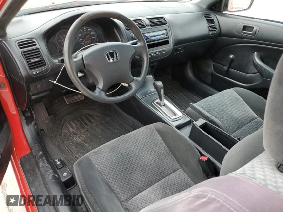 2005 Honda Civic Cpe VP with VIN 1HGEM22105L008523, listed as a Copart auction lot 51151255 with 124,132 mi miles and Salvage Title. Bid and sale history available at carsss.com. Image 8.