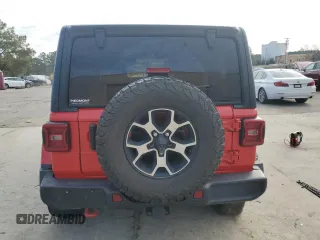 2021 Jeep Wrangler Unlimited Rubicon with VIN 1C4HJXFN9MW505291, listed as a Copart auction lot 89060615 with 69,894 mi miles and Salvage Title. Bid and sale history available at DreamBid. Image 6.