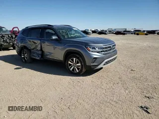 2022 Volkswagen Atlas SE with VIN 1V2DP2CA6NC533553, listed as a Copart auction lot 44554525 with 23,004 mi miles and Salvage title. Bid and sale history available at DreamBid. Image 12.