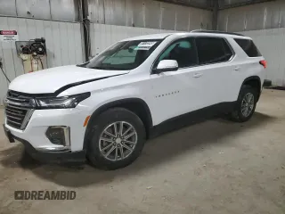 2023 Chevrolet Traverse LT Leather with VIN 1GNEVHKW0PJ233704, listed as a Copart auction lot 51172245 with 45,141 mi miles and Salvage Title. Bid and sale history available at carsss.com. Image 1.