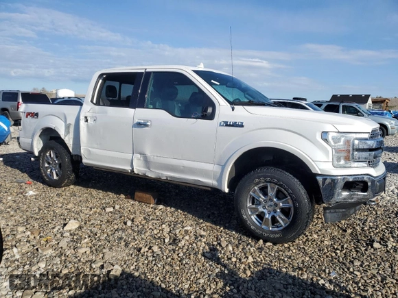 2018 Ford F-150 XL with VIN 1FTEW1EG7JFC17527, listed as a Copart auction lot 50930195 with 130,661 mi miles and Salvage title. Bid and sale history available at DreamBid. Image 4.