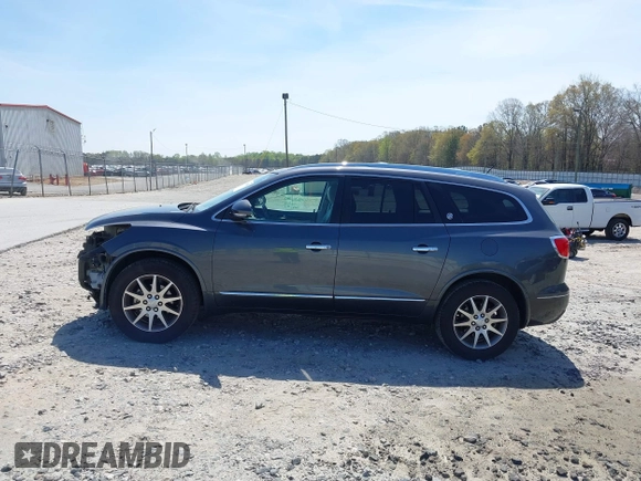 2014 Buick Enclave Leather with VIN 5GAKRBKD9EJ191799, listed as a IAAI auction lot 41895746 with 71,287 mi miles and . Bid and sale history available at DreamBid. Image 15.