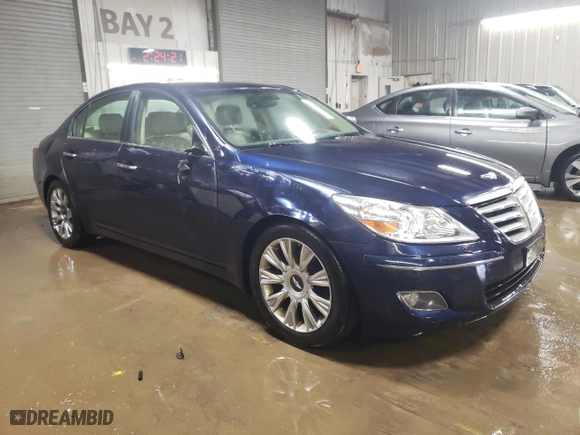 2011 Hyundai Genesis with VIN KMHGC4DE1BU128368, listed as a Copart auction lot 87206904 with 168,493 mi miles and Salvage Title. Bid and sale history available at carsss.com. Image 4.
