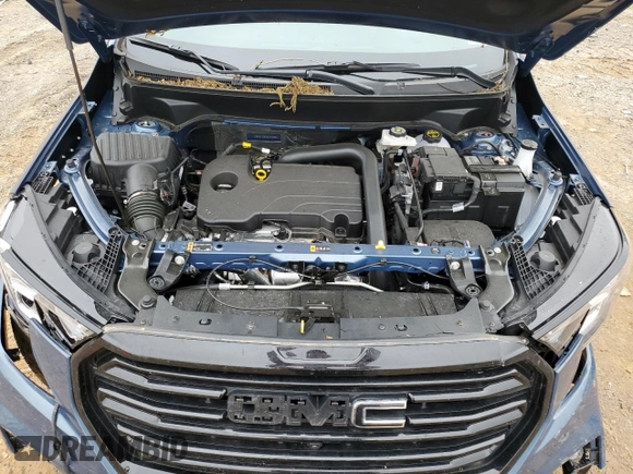 2024 GMC Terrain SLT with VIN 3GKALVEGXRL402255, listed as a Copart auction lot 58592915 with 8,998 mi miles and Salvage title. Bid and sale history available at DreamBid. Image 12.