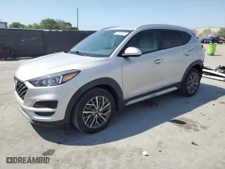 2020 Hyundai Tucson Sport with VIN KM8J33AL1LU144199, listed as a Copart auction lot 50039275 with 82,219 mi miles and Salvage Title. Bid and sale history available at carsss.com. Image 1.