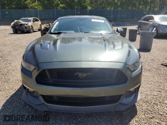 2015 Ford Mustang GT with VIN 1FA6P8CF8F5330314, listed as a Copart auction lot 62782525 with 71,812 mi miles and Salvage title. Bid and sale history available at DreamBid. Image 5.