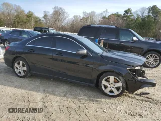 2016 Mercedes-Benz CLA with VIN WDDSJ4GB5GN295460, listed as a Copart auction lot 51209225 with 194,614 mi miles and Salvage Title. Bid and sale history available at carsss.com. Image 4.