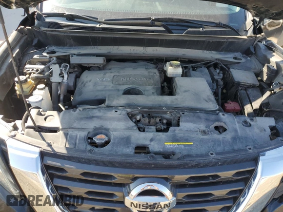 2017 Nissan Pathfinder SL with VIN 5N1DR2MM1HC632351, listed as a Copart auction lot 48970295 with 75,638 mi miles and Salvage Title. Bid and sale history available at DreamBid. Image 12.