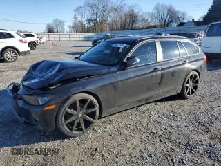 2014 BMW 3 Series 328i xDrive with VIN WBA3G7C58EF186218, listed as a Copart auction lot 85877584 with 109,619 mi miles and Salvage Title. Bid and sale history available at carsss.com. Image 1.