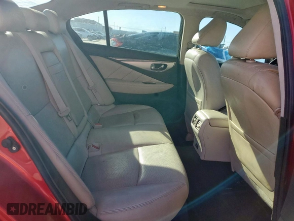 2022 Infiniti Q50 Luxe with VIN JN1EV7BP8NM310457, listed as a Copart auction lot 47611855 with 22,353 mi miles and Salvage Title. Bid and sale history available at DreamBid. Image 10.