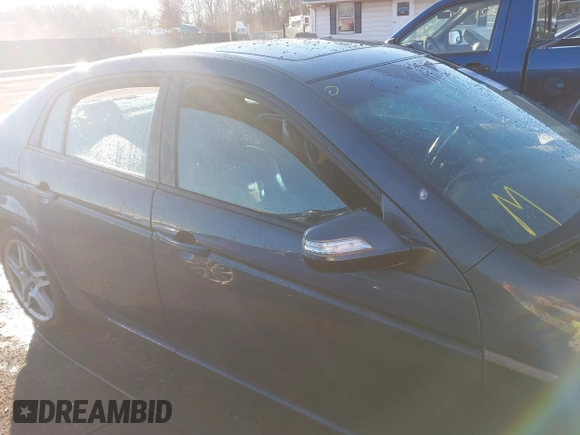2007 Acura TL with VIN 19UUA66287A003714, listed as a IAAI auction lot 41490326 with 1 mi miles. Bid and sale history available at carsss.com. Image 13.