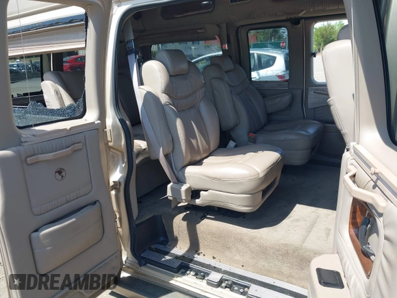 2006 Chevrolet Express Passenger with VIN 1GBFG15T161127863, listed as a IAAI auction lot 42309370 with 220,524 mi miles and . Bid and sale history available at DreamBid. Image 8.