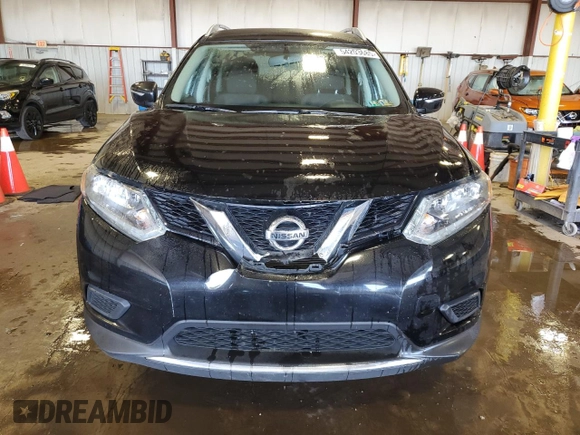 2015 Nissan Rogue SV with VIN KNMAT2MV0FP539344, listed as a Copart auction lot 54203685 with 173,041 mi miles and Salvage Title. Bid and sale history available at carsss.com. Image 5.
