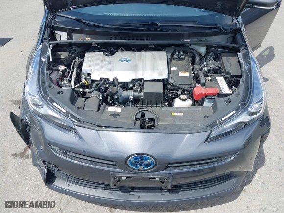 2020 Toyota Prius L Eco with VIN JTDKARFU5L3126040, listed as a IAAI auction lot 42025675 with 18,115 mi miles. Bid and sale history available at carsss.com. Image 10.