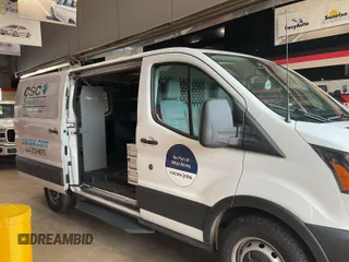 2019 Ford Transit with VIN 1FTYE1YM6KKB31880, listed as a IAAI auction lot 42792031 with 99,943 mi miles and . Bid and sale history available at DreamBid. Image 4.