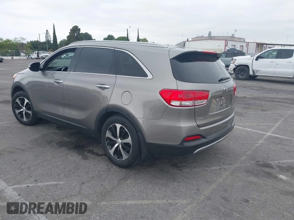 2017 Kia Sorento EX with VIN 5XYPH4A57HG228768, listed as a IAAI auction lot 42170840 with 125,420 mi miles and . Bid and sale history available at carsss.com. Image 3.