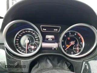 2015 Mercedes-Benz M 63 AMG with VIN 4JGDA7EB0FA440509, listed as a Copart auction lot 73954174 with 74,650 mi miles and Salvage Title. Bid and sale history available at carsss.com. Image 9.