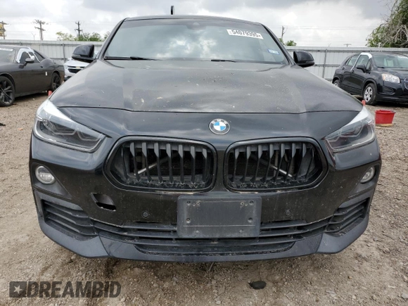 2019 BMW X2 sDrive28i with VIN WBXYJ3C52K5N14885, listed as a Copart auction lot 54079395 with 91,564 mi miles and Salvage title. Bid and sale history available at DreamBid. Image 5.