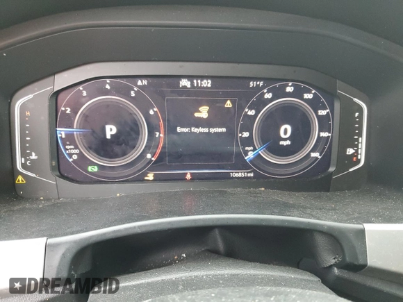 2022 Volkswagen Atlas SE с VIN 1V2JE2CA3NC208819, выставлен на аукционе Copart как лот 88648115 с пробегом 106 851 миль миль и Списание • Salvage title. История ставок и продаж доступна на DreamBid. Изображение 9.