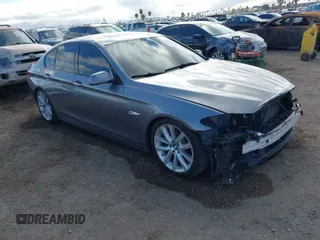 2011 BMW 5 Series 535i with VIN WBAFR7C53BC800547, listed as a IAAI auction lot 41510473 with 194,429 mi miles and . Bid and sale history available at carsss.com. Image 1.
