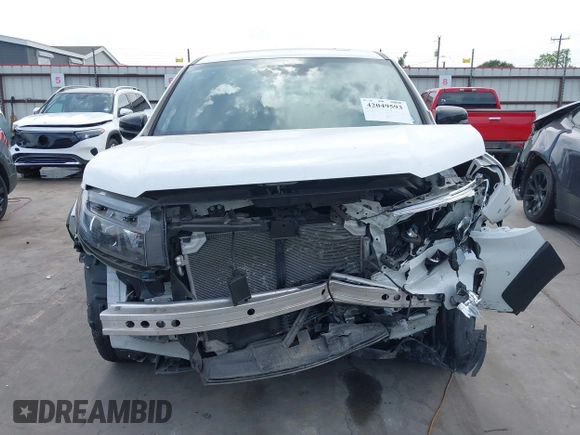 2023 Honda Ridgeline Black Edition with VIN 5FPYK3F84PB011792, listed as a IAAI auction lot 42049593 with 21,002 mi miles and . Bid and sale history available at DreamBid. Image 6.